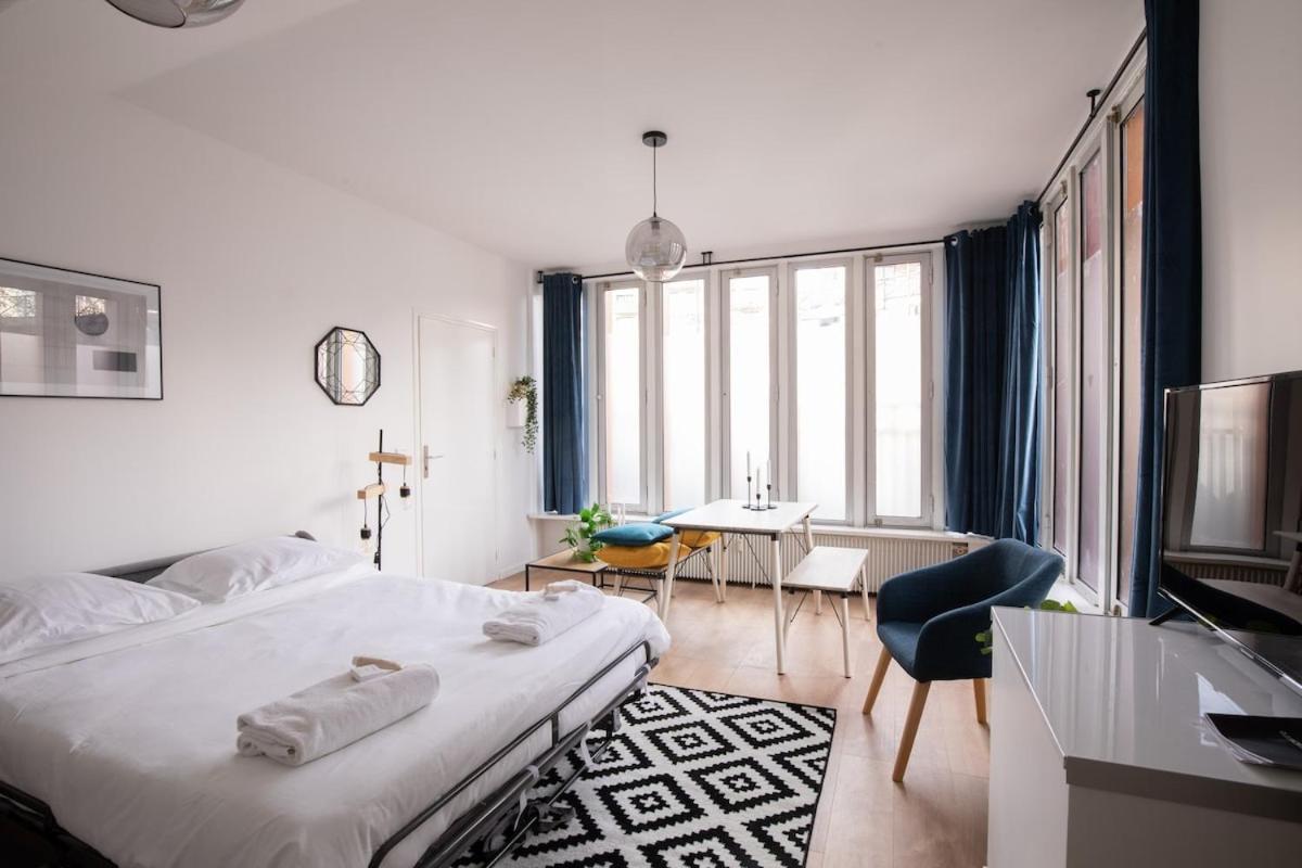 Appartement Lumineux Proche Parc De La Villette Paris Exterior photo